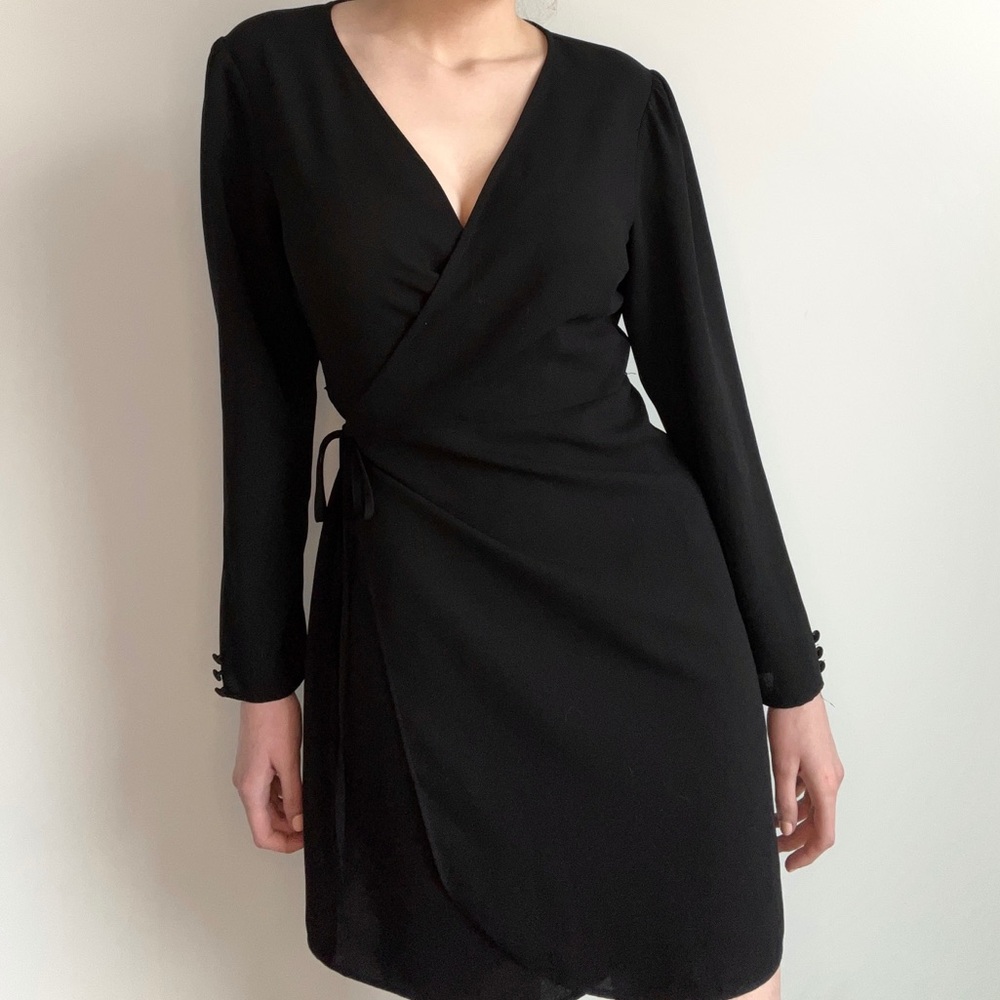 Topshop Wrap Dress
